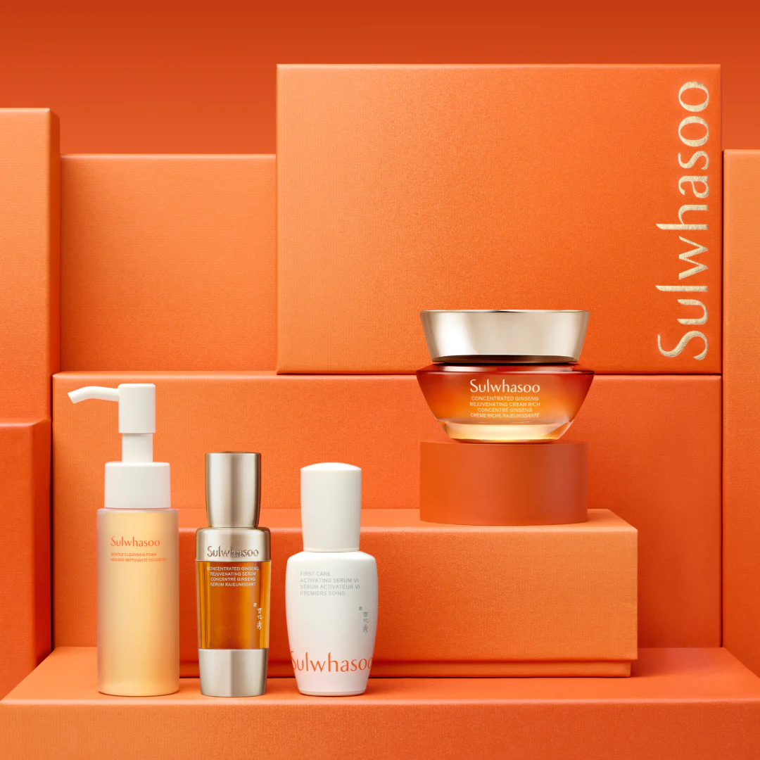 Sulwhasoo Concentrated Ginseng Rejuvenating Cream Rich Set amore city 1