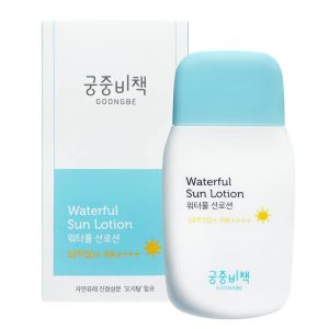 googbe waterfull sun lotion amore