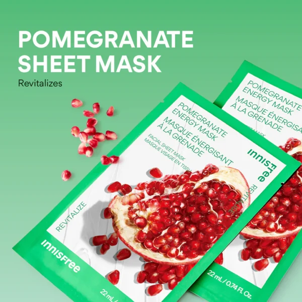 Energy Sheet Mask pomegrante amore city 1